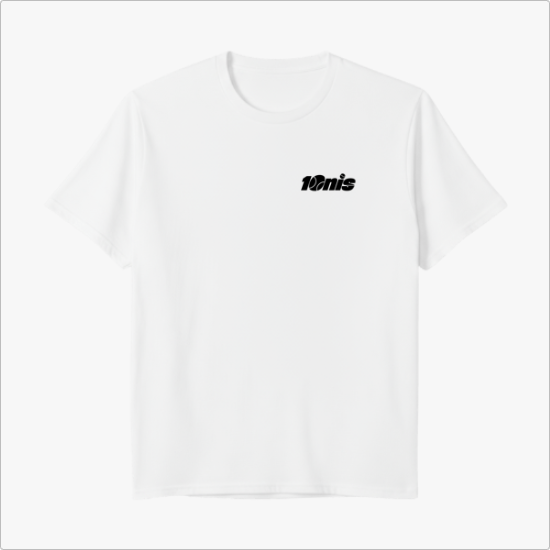 Camisa branca jogador nas costas