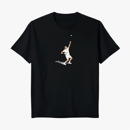 Camiseta 10nis Momentos Federer Sacando