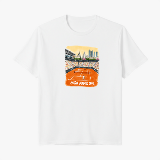 Camiseta 10nis Masters 1000 Madrid Open - Estampa Exclusiva