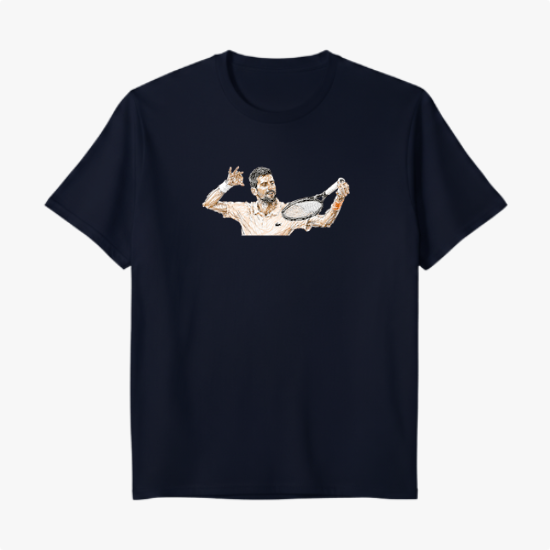 Camiseta 10nis Momentos Djoko
